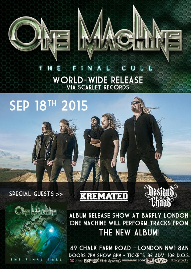 One Machine ONE MACHINE: Launch New Video For ‘Forewarning’ | Metal Shock Finland ...