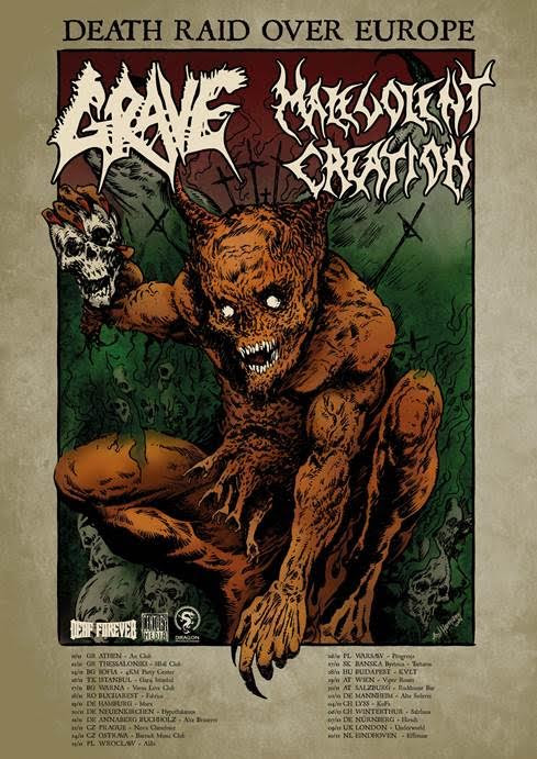 Grave Malevolent Creation Tour