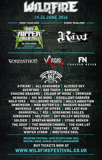 Demons Of Old Metal Wildfire