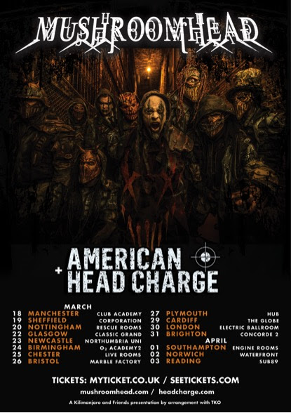 Mushroomhead UK Tour 2016