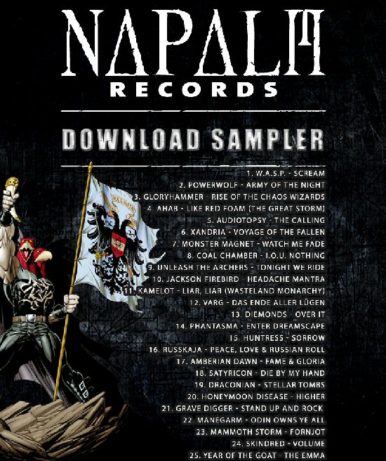 NapalmRecords-xmas-sampler2015