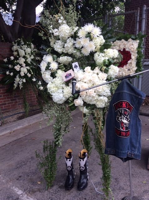 Fast Eddie Clarke Lemmy Funeral