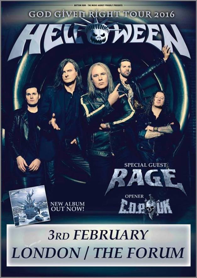 Helloween London Show 2016