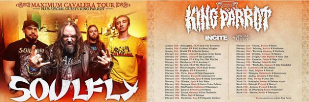 Soulfly UK Tour 2016