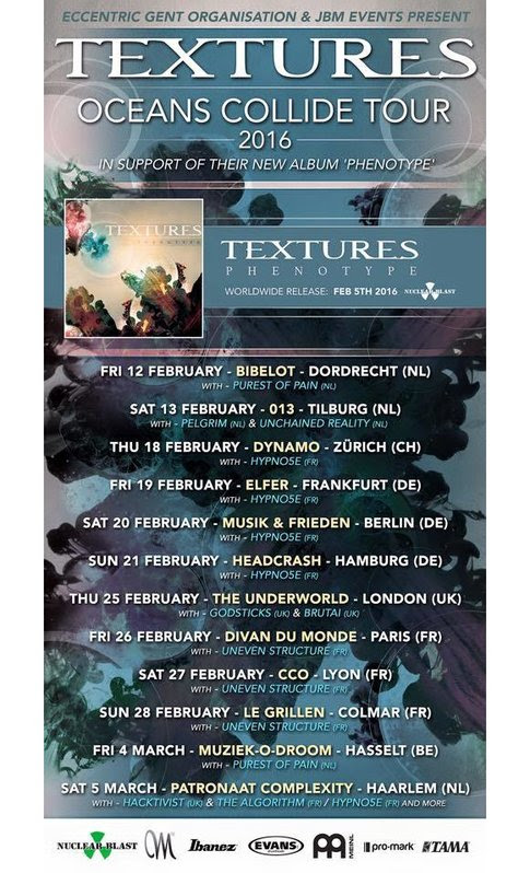 Textures Tour Poster 2016