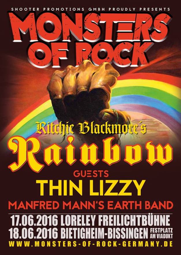 Monsters Of Rock 2016 Thin Lizzy