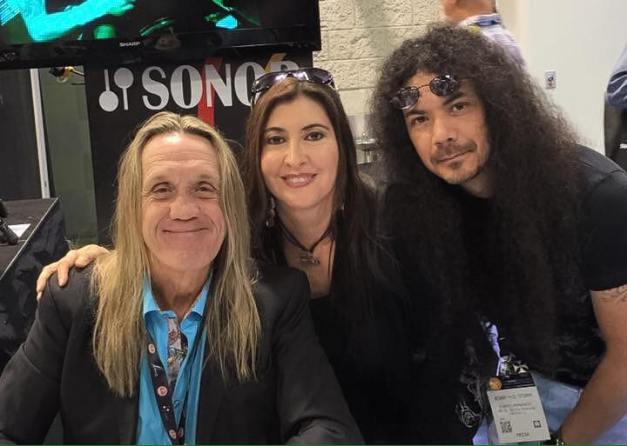 NAMM 2016 Nicko McBrain