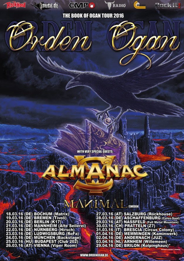 Almanac Tour 2016