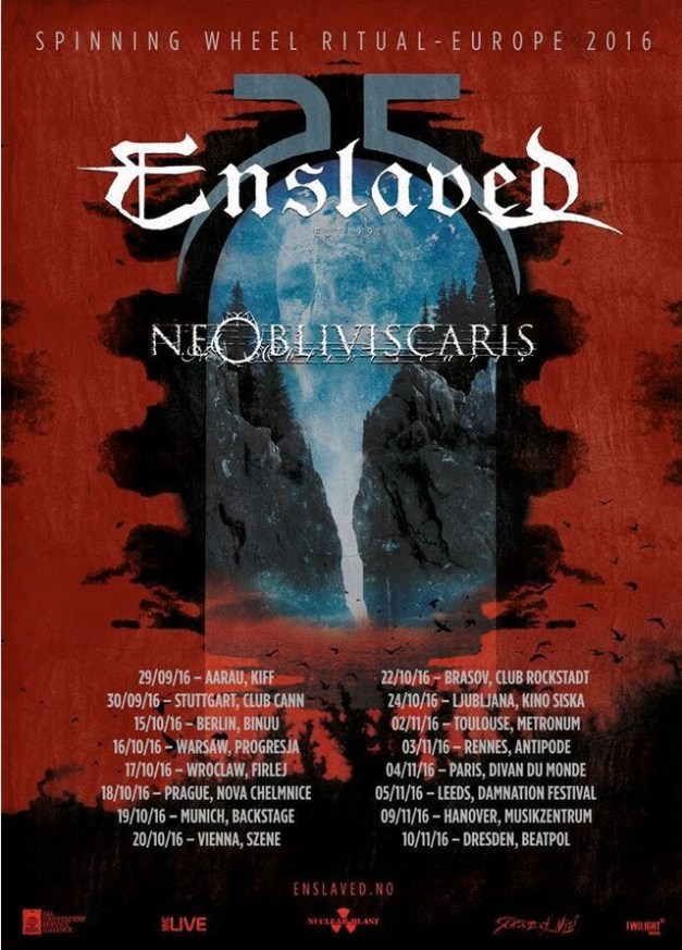 Enslaved 25th Anniversary Tour