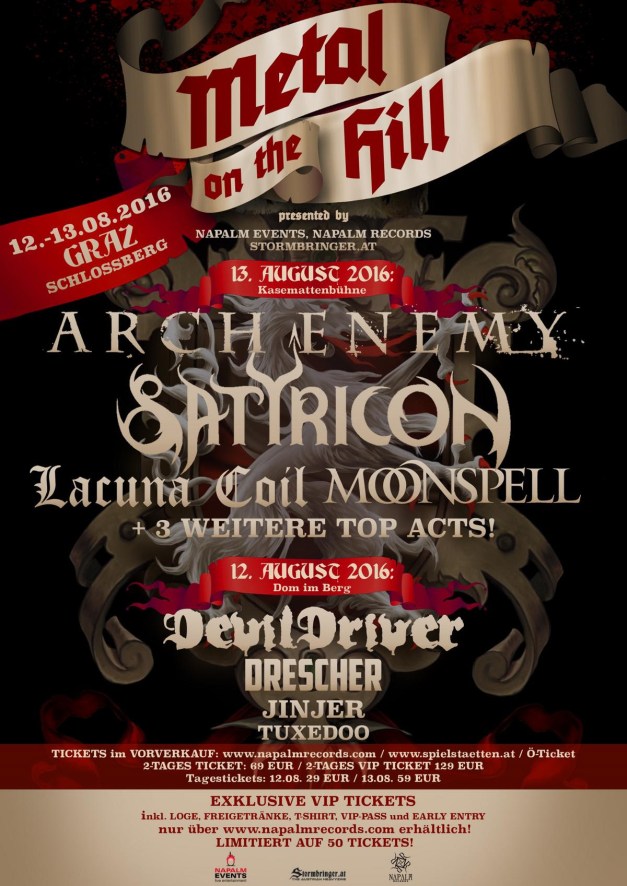 Metal On The Hill Festival 2016