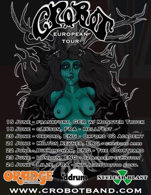 Crobot European Tour 2016