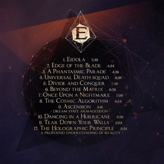 Epica The Holographic Principle Track List