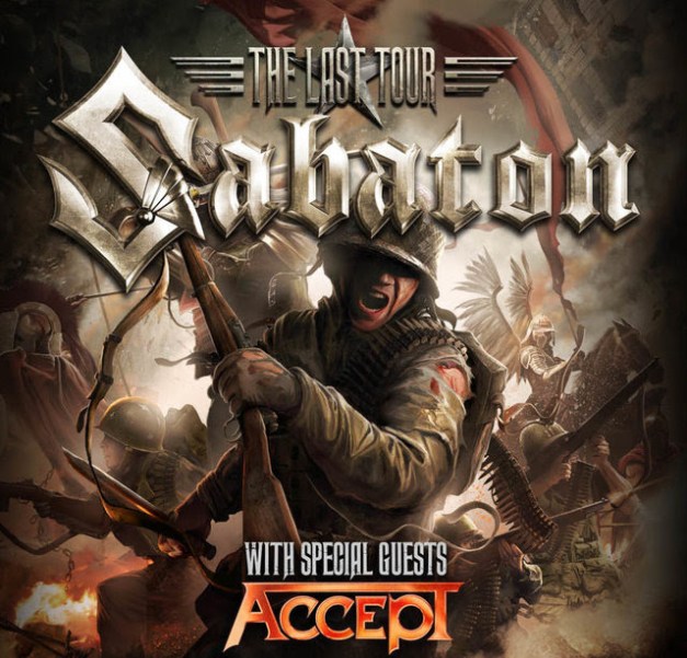 Sabaton with Accept Tour