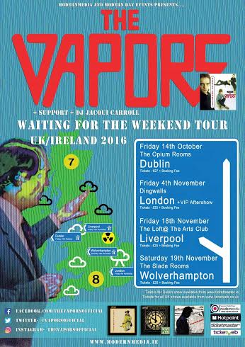 The Vapors Waiting For The Weekend Tour