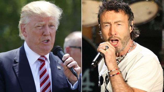 Republican U.S. presidential nominee Donald Trump speaks during an event on the sidelines of the Republican National Convention in Cleveland, Ohio, U.S., July 20, 2016. REUTERS/Carlo Allegri - RTSIX4M