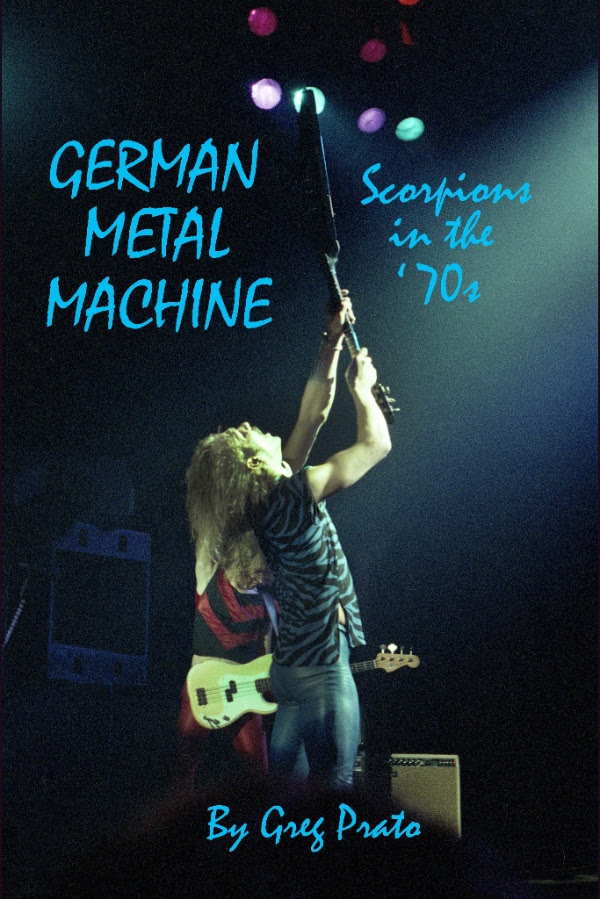 Scorpions German Metal Machine Book 2016