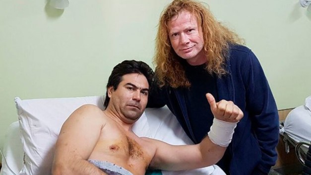Dave Mustaine and Fan 2016