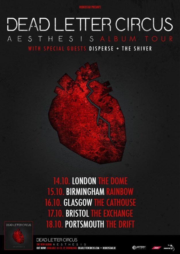 Dead Letter Circus UK Tour 2016