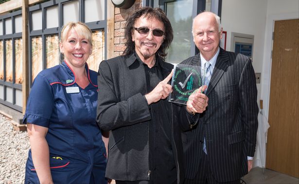 Tony Iommi Macmillan Quality Care