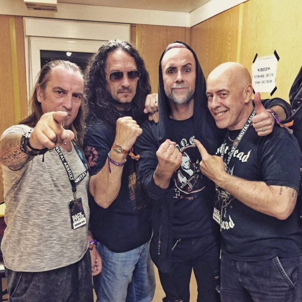 Venom Inc. with Behemoth's Nergal - Brutal Assault backstage
