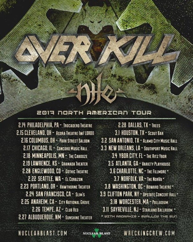 overkill-north-american-tour-dates-2017