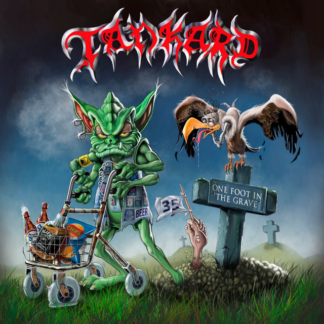 Tankard One Foot In The Grave Artwork