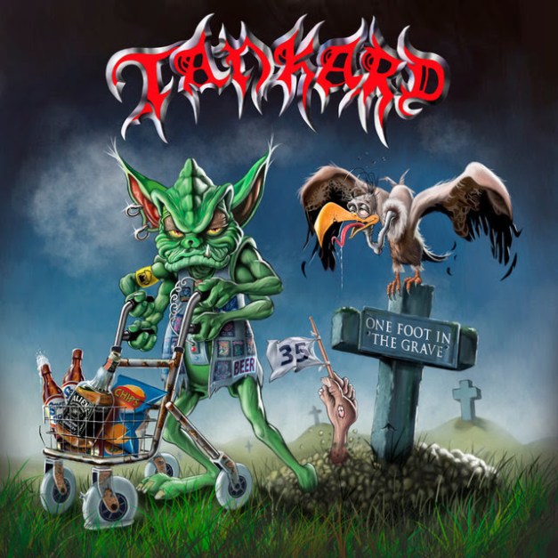 Tankard One Foot In The Grave Artwork