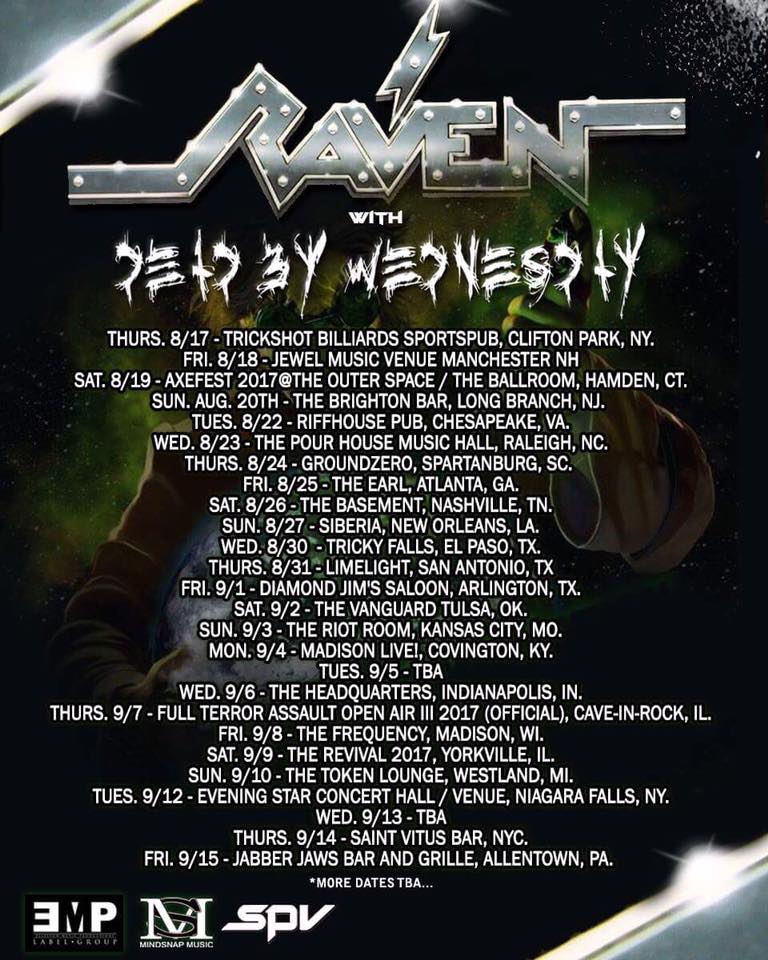 Raven-DeadByWednesday-tour-updated