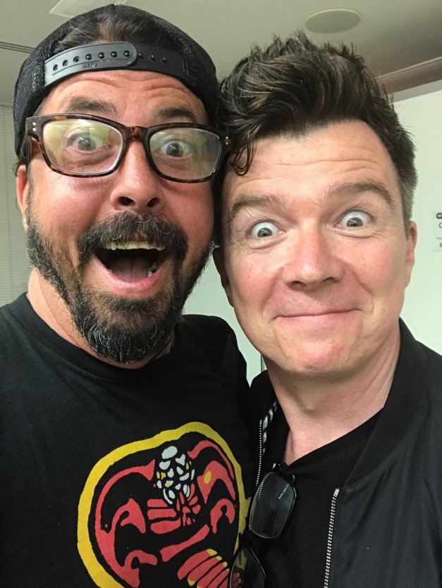 Dave Grohl Rick Astley