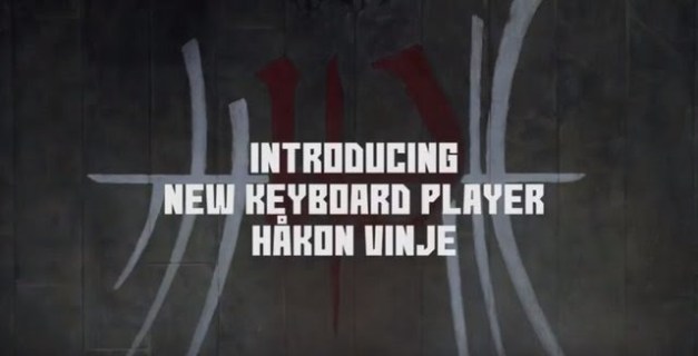 Enslaved Keyboard Player 2017