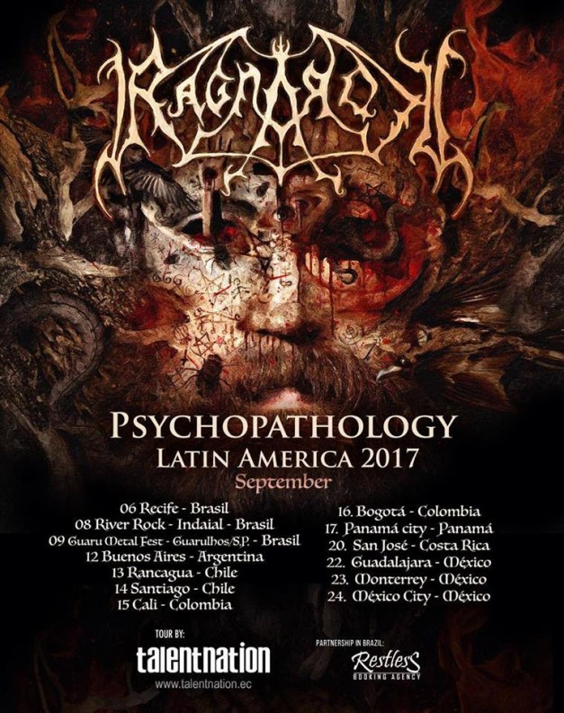 Ragnarok Latin America Tour Dates 2017