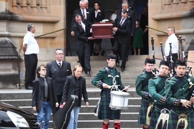 Malcolm Young Funeral 1