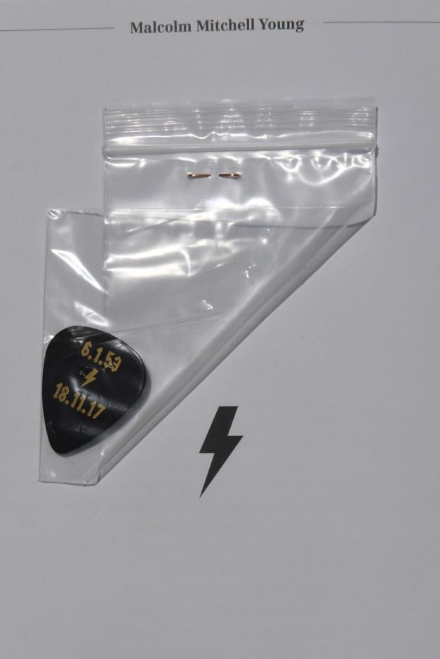 Malcolm Young Guitar Pick
