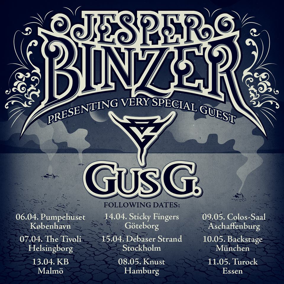 Jesper Binzer Euro Tour 2018 with GUS G