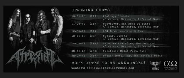 ATREXIAL-upcoming shows-2018