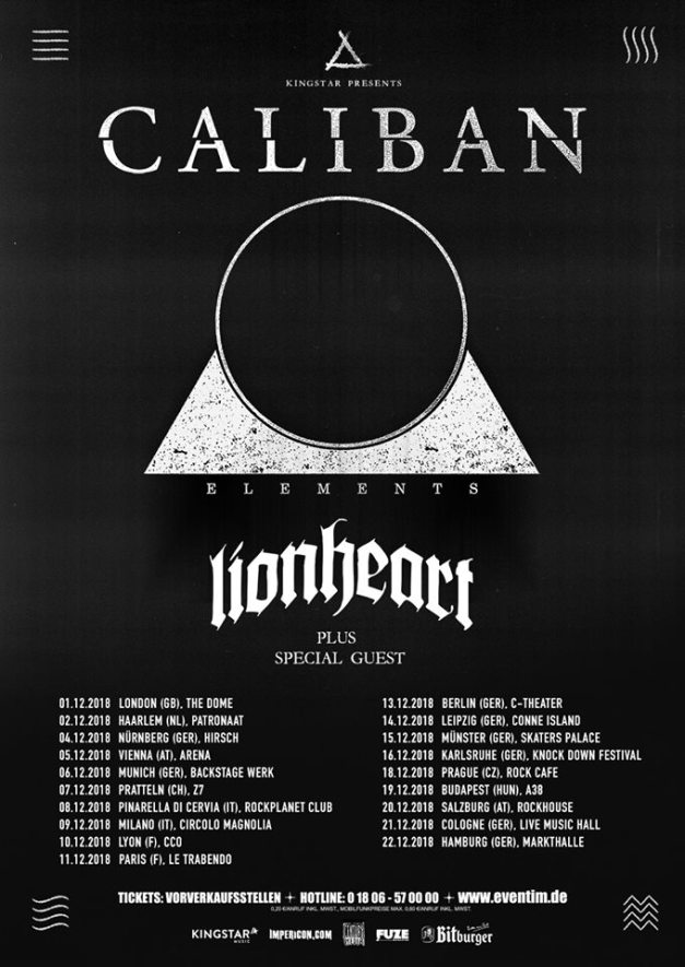 Caliban-Lionheart-tour