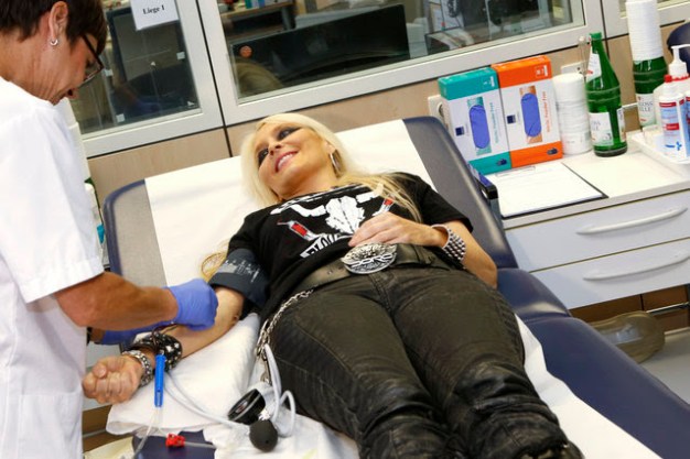 Doro Wacken Blood Donation