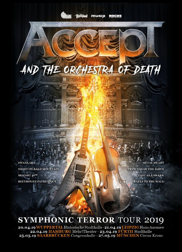 Accept Symphonic Terror Tour 2019