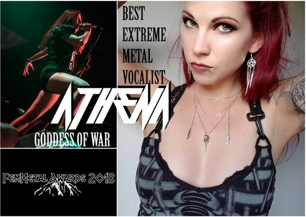 DyingGorgeousLies-Liz-ATHENA - Best Extreme Metal Vocalist