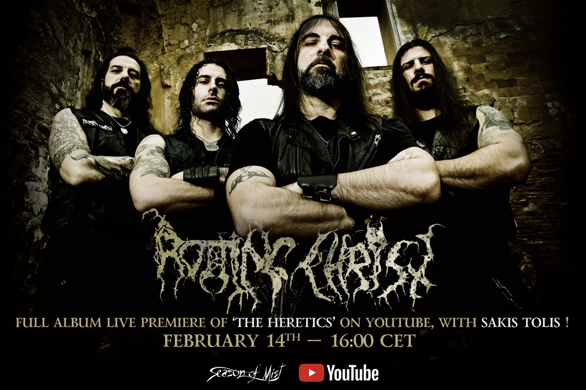 ROTTING CHRIST Live Stream Forthcoming Album ‘The Heretics’ Today ...