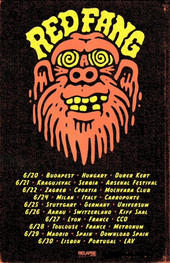 RedFang-Eu-Summer-tour