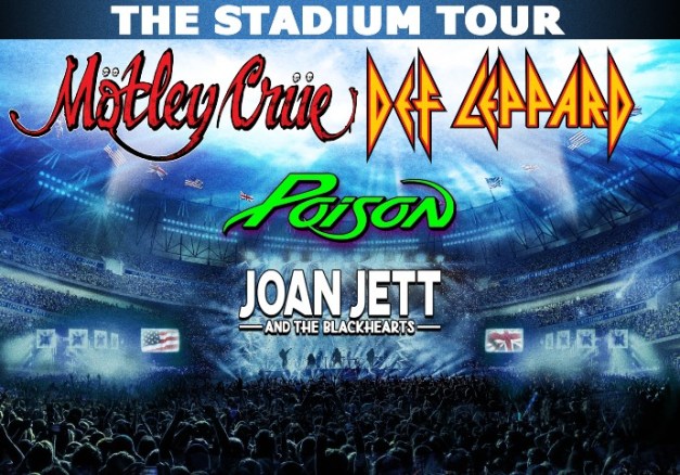 Mötley Crüe - Def Leppard - Poison - Joan Jett