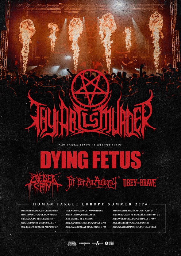 THY ART IS MURDER Announce New Tour Dates In Summer | Metal Shock