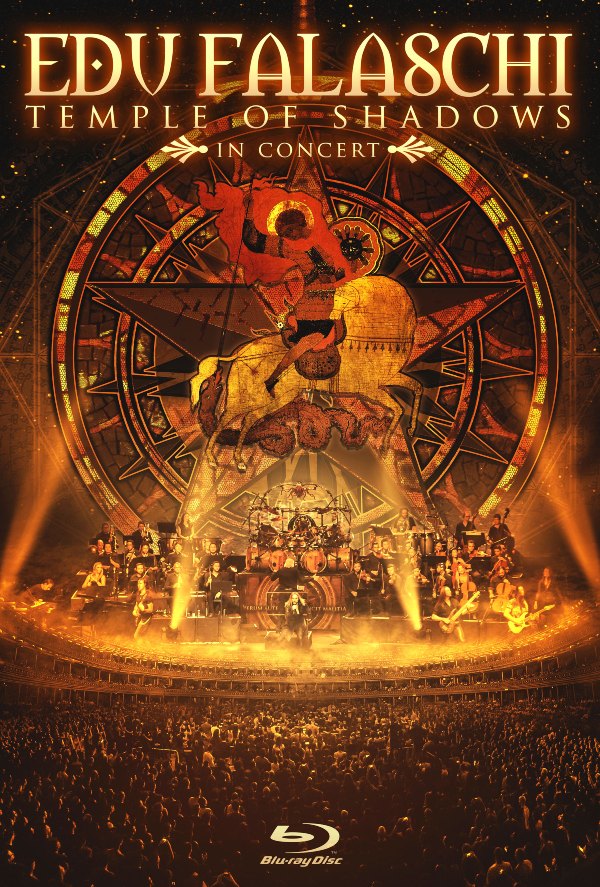 Edu Falaschi Temple of Shadows 特典セット サイン EDU FALASCHI: “Temple Of Shadows In Concert” DVD, Blu-Ray and CD