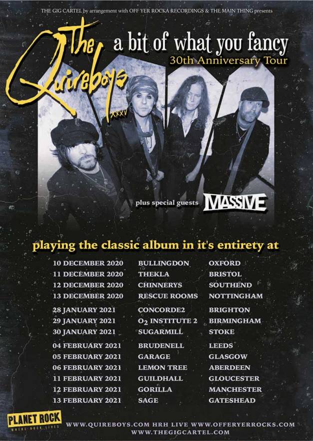 TheQuireboys-tour-poster