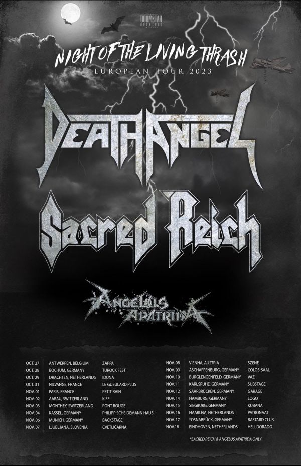 Death Angel | Metal Shock Finland (World Assault )