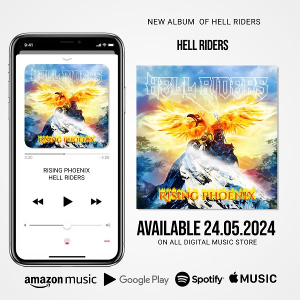 HELL RIDERS to Release New Album “Rising Phoenix” on May 24th | Metal ...
