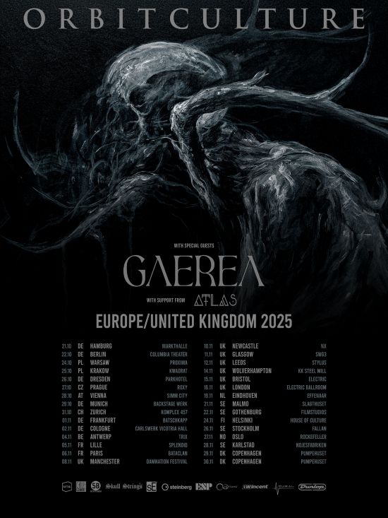 ORBIT CULTURE Announce “Death Above Life” Tour with Gaerea + Atlas
