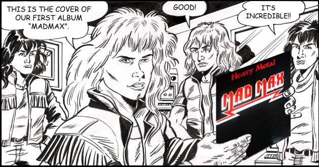 MAD MAX Reveal Comic-Style Lyric Video for 'Piece Of Candy